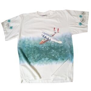 Caribbean Soul Vintage 1991 Tee Caribbean Clipper Wrap Around AOP Graphic OSFA